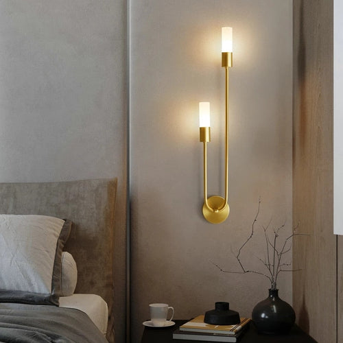 Applique murale design LED minimaliste en forme de u Sally