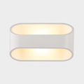 Applique design LED en aluminium blanc Sconce