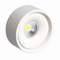 Spot moderne LED rond et encastrable en métal Lory