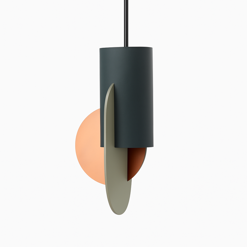 Suspension design LED formes colorés Afric