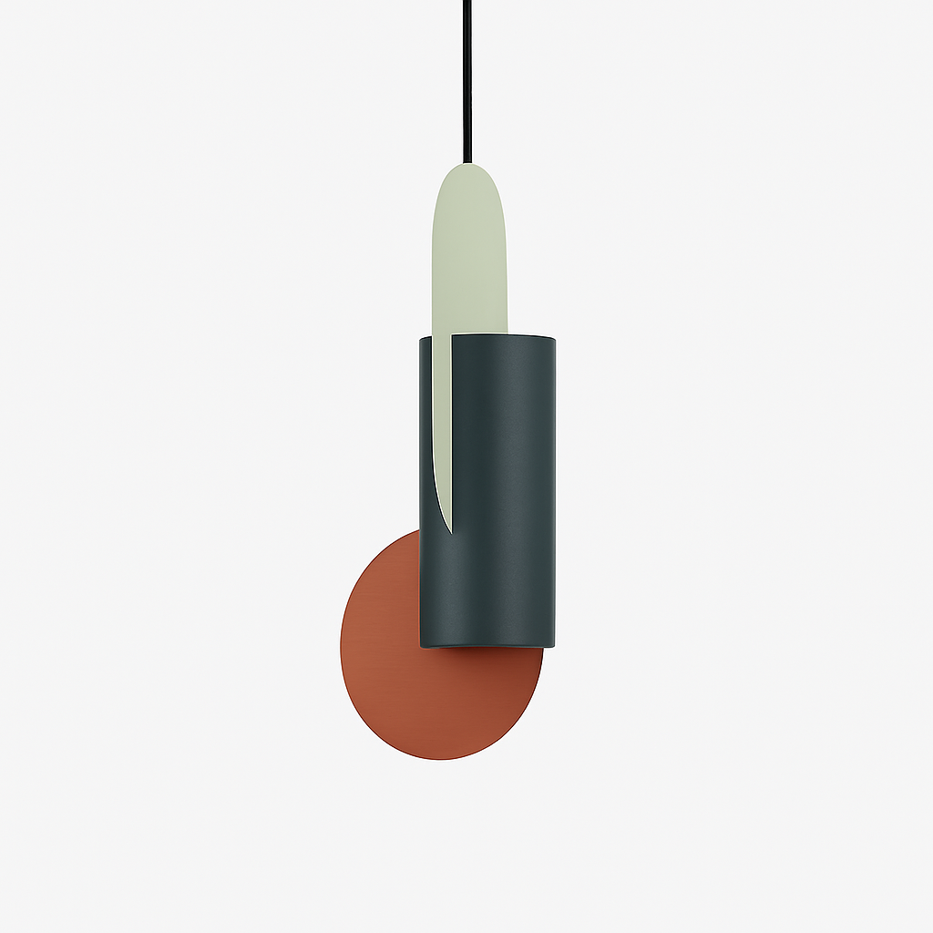 Suspension design LED formes colorés Afric