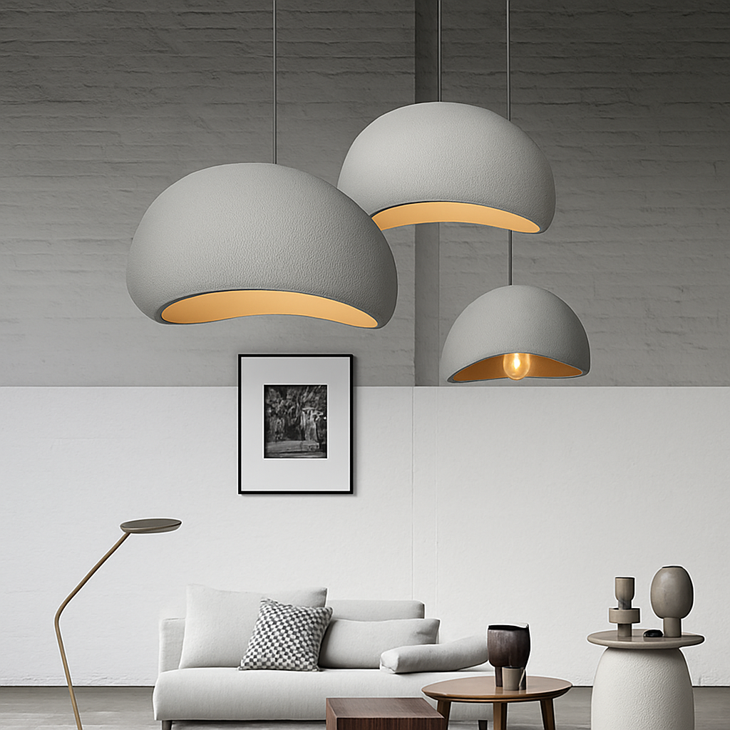 Suspension design LED minimaliste de forme originale Boaz
